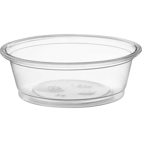 1.5 oz. Clear Plastic Souffle Portion Cup – 2500/Case