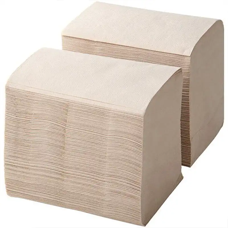 OneUp Kraft 2-Ply Wide Interfold 6.5” x 8.5” Dispenser Napkin – 6000/Case