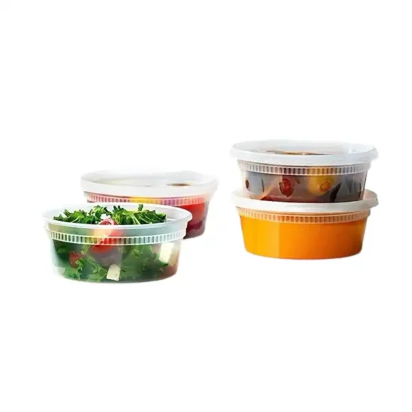 Microwavable Translucent Plastic Deli Container - Image 3