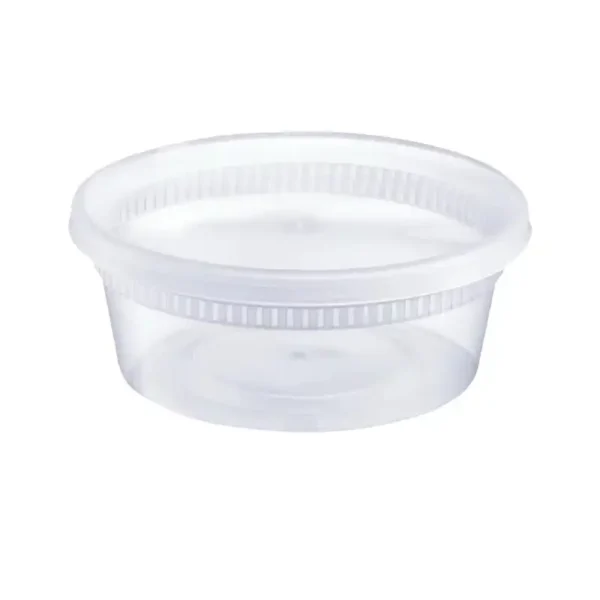 Microwavable Translucent Plastic Deli Container - Image 2