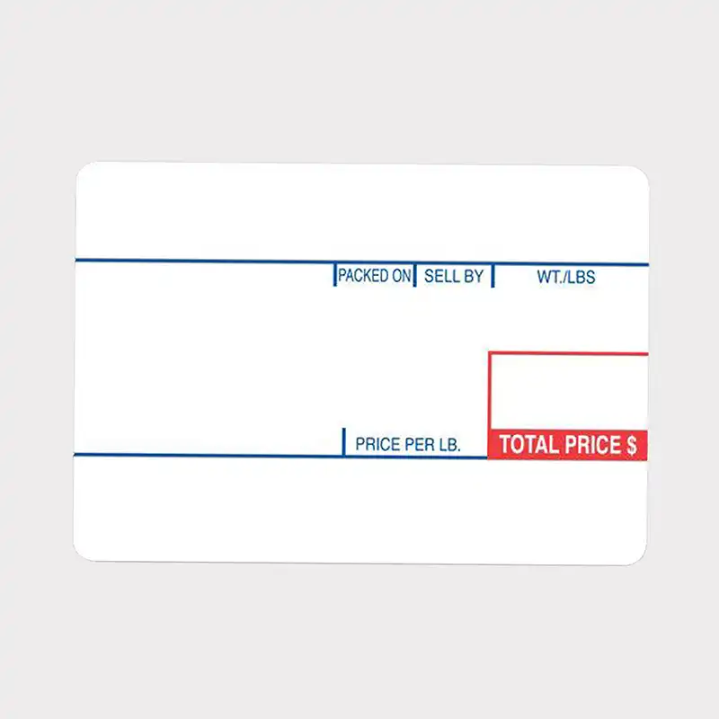 Equivalent Scale Label Roll