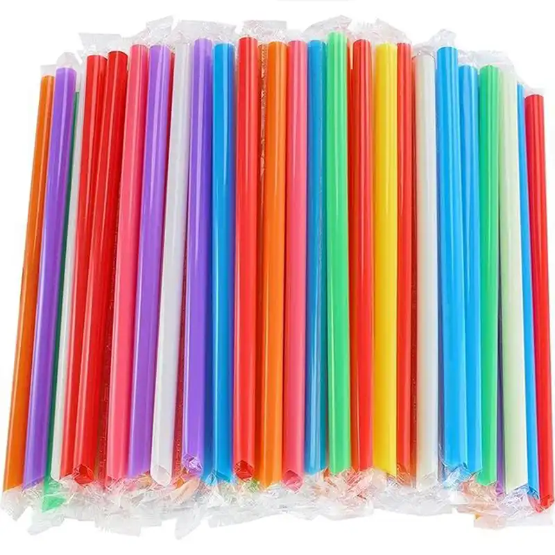 Bubble tea milk tea juice drinking straw