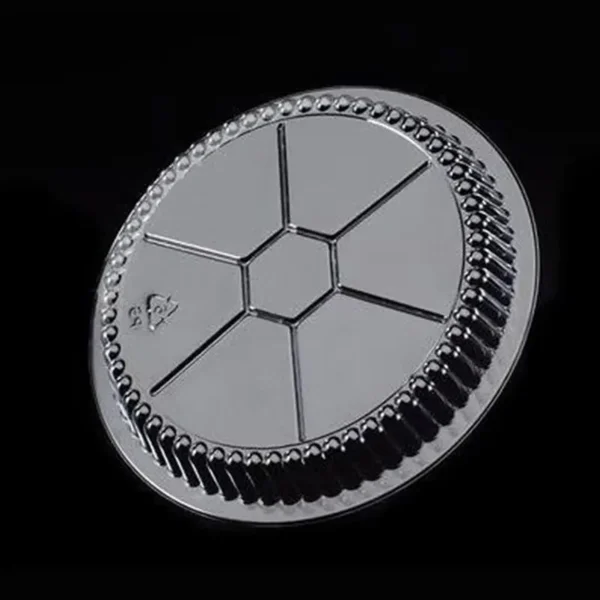 Clear Round Plastic Dome Lid - Image 4