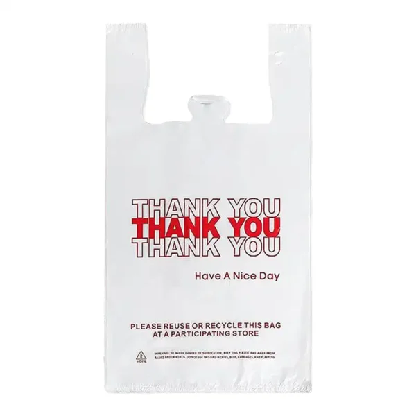 Plastic T-Shirt Bag - Image 5