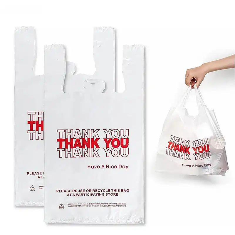 Plastic T-Shirt Bag