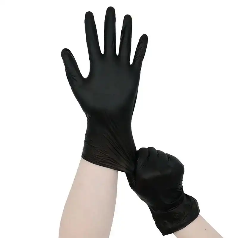 Powder-Free Disposable Nitrile 4 Mil Thick Textured Gloves – 1000/Case