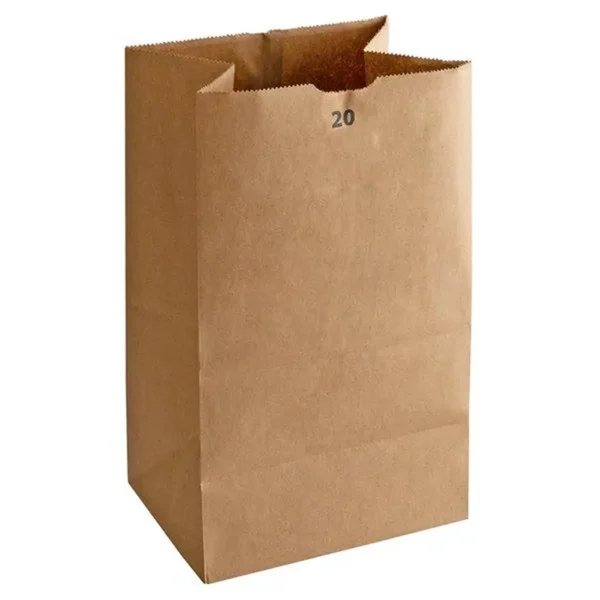 Heavy-Duty Natural Kraft Paper Bag