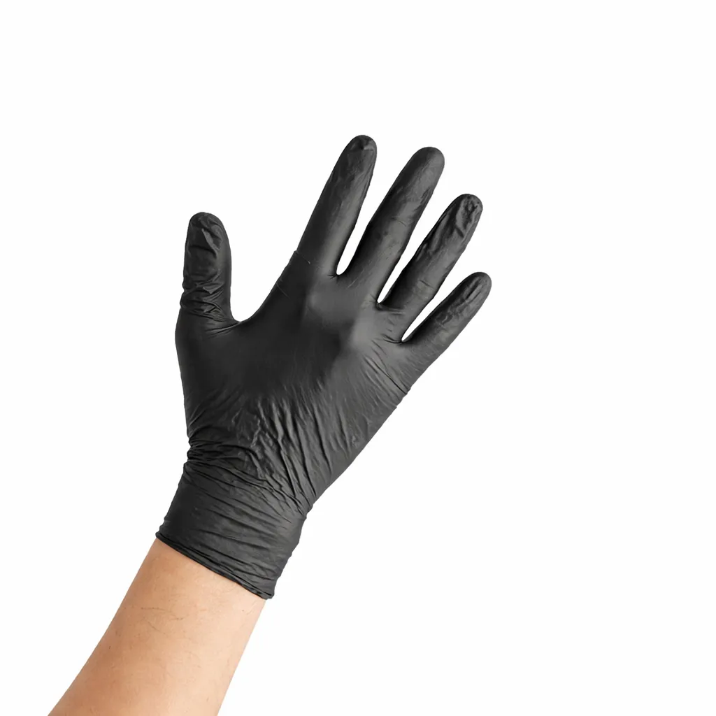 Powder-Free Disposable Nitrile 4 Mil Thick Textured Gloves - 1000/Case - Image 5