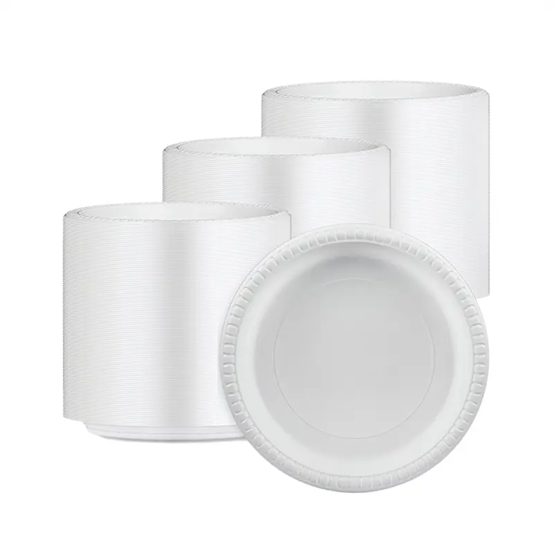 Eco Friendly No PFAS Added Bamboo Bagasse Blend 10” Plate – 400/Case