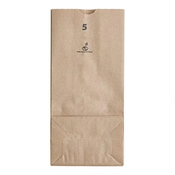 5 lb. Brown Paper Bag – 500/Bundle