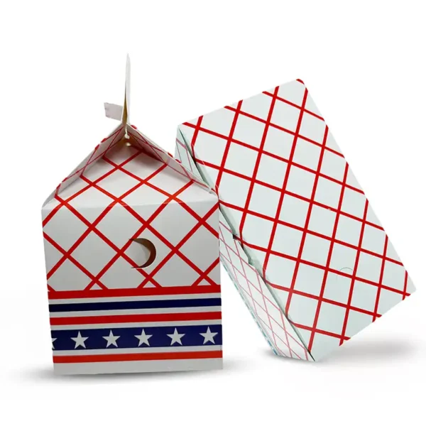 CH – 250-4, 360x280x380MM SMALL BARN Size Printed 15pc chicken paper food Box -125 Pc/Case - Image 5