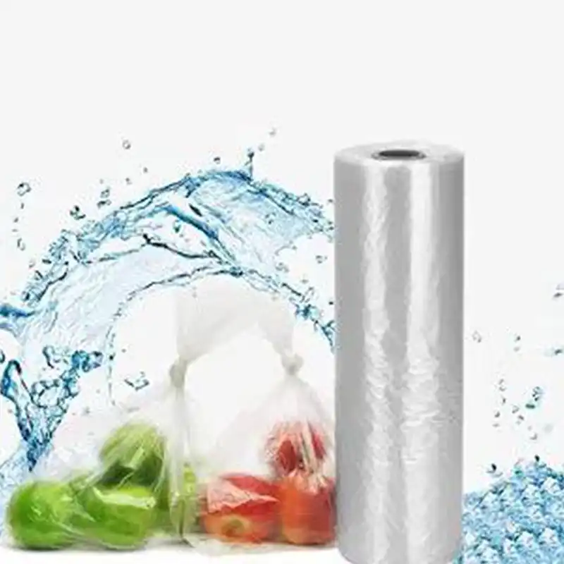 Medco 12” x 20” Plastic Produce Bag on a Roll 4/Case - Image 4